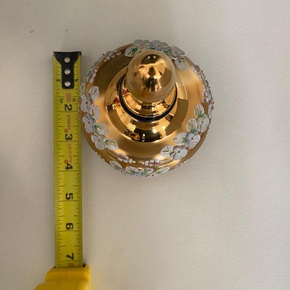 NWB Parfume Bottle Blue High Enamel - Picture 2 of 12